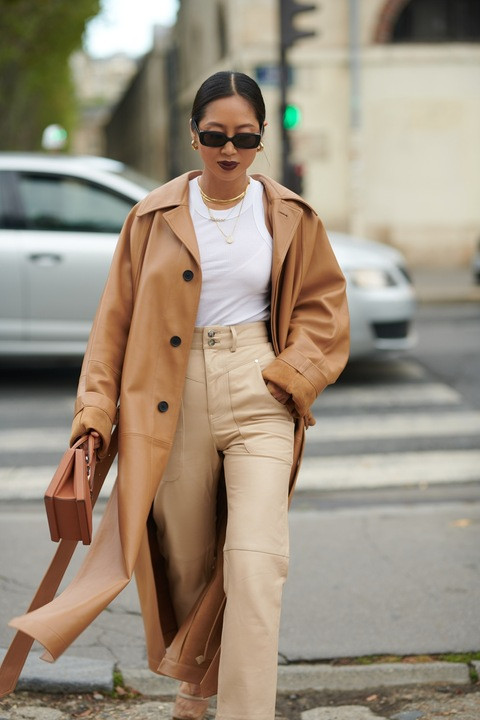 Love this Loewe trench 

 #LTKSeasonal #LTKStyleTip