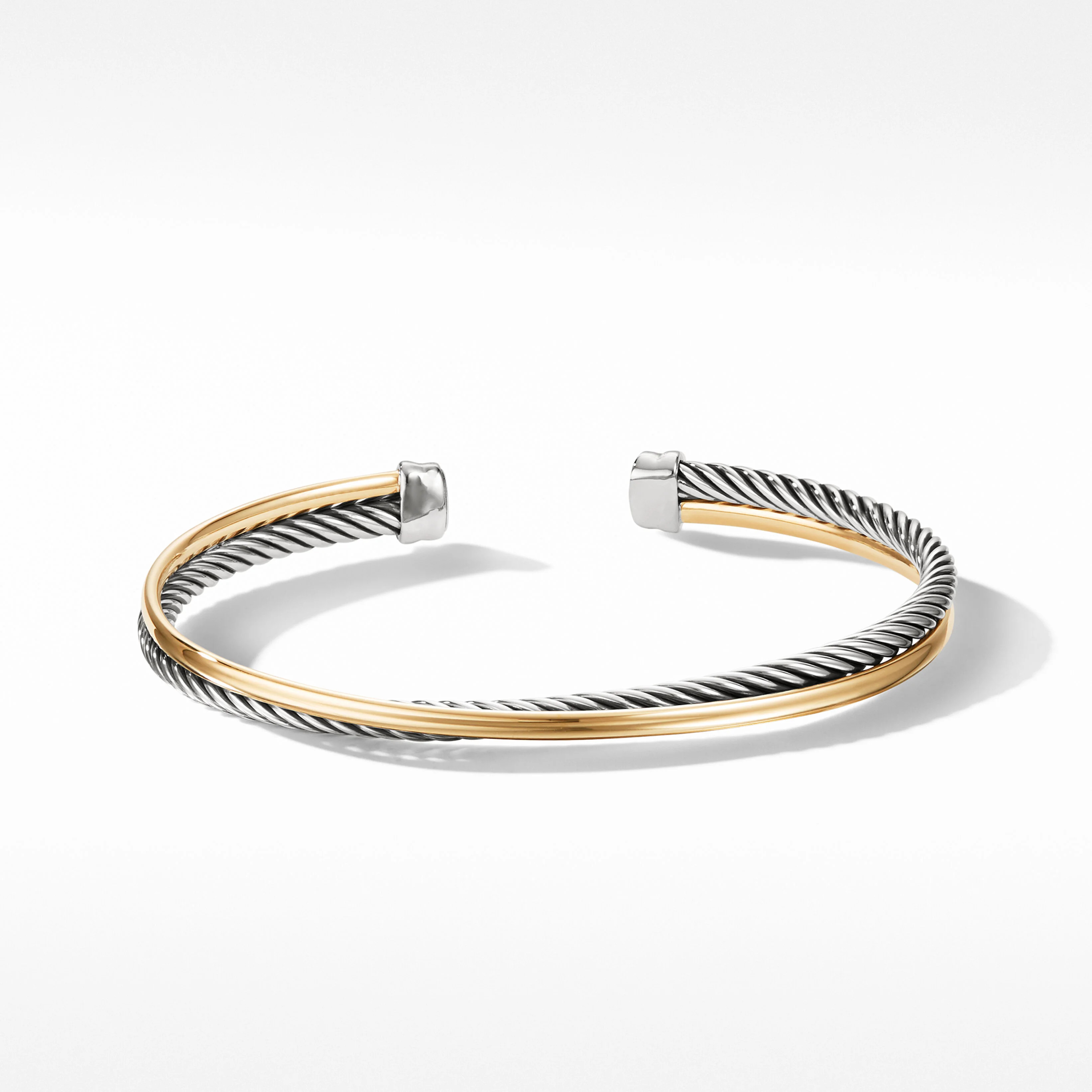 Crossover Bracelet with 18K Yellow Gold | David Yurman