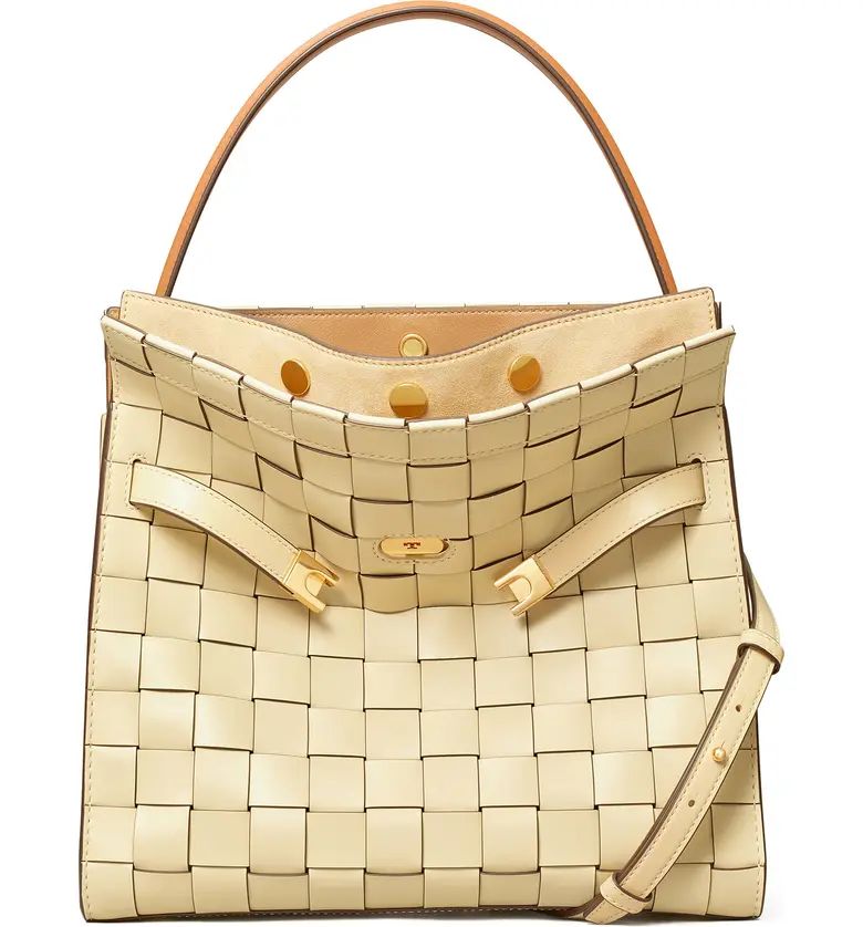 Lee Radziwill Woven Leather Double Bag | Nordstrom