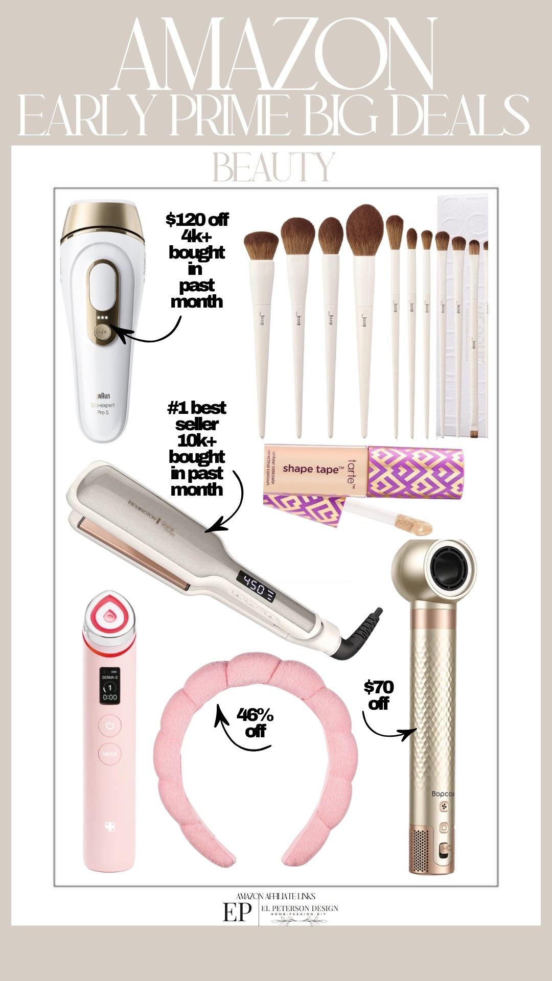 Amazon
Early Prime Big Deals 
Shaver
Straightener
Brush set
Blow dryer

#LTKHome #LTKSaleAlert
