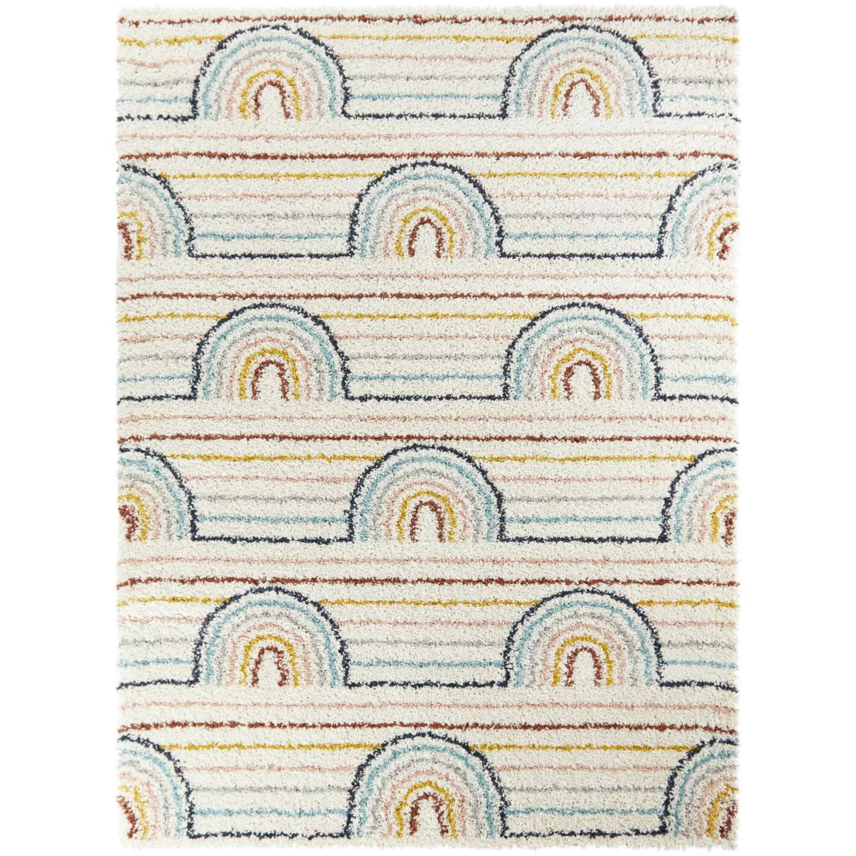 Hailey Rainbow Striped Kids' Rug - Balta Rugs | Target