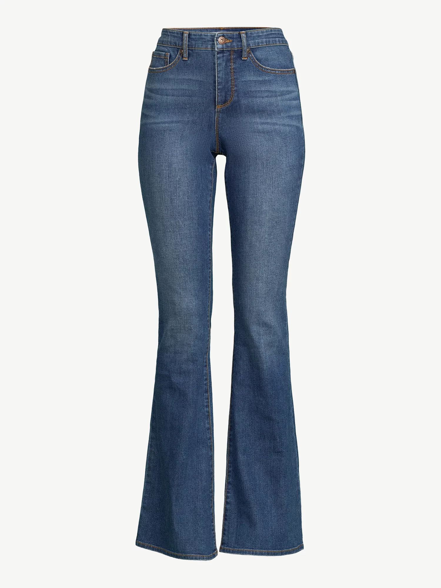 Sofia Jeans by Sofia Vergara Women's Melisa High Rise Flare Jeans - Walmart.com | Walmart (US)