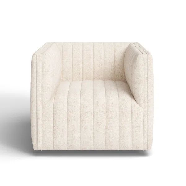 Brandt Upholstered Swivel Armchair | Wayfair North America