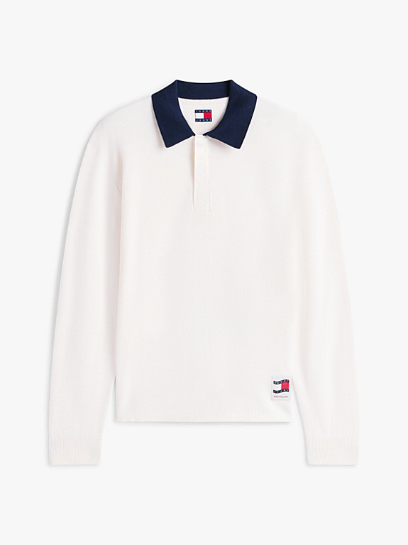 Rugby-Pullover mit Kontrast-Kragen | Tommy Hilfiger (DE)