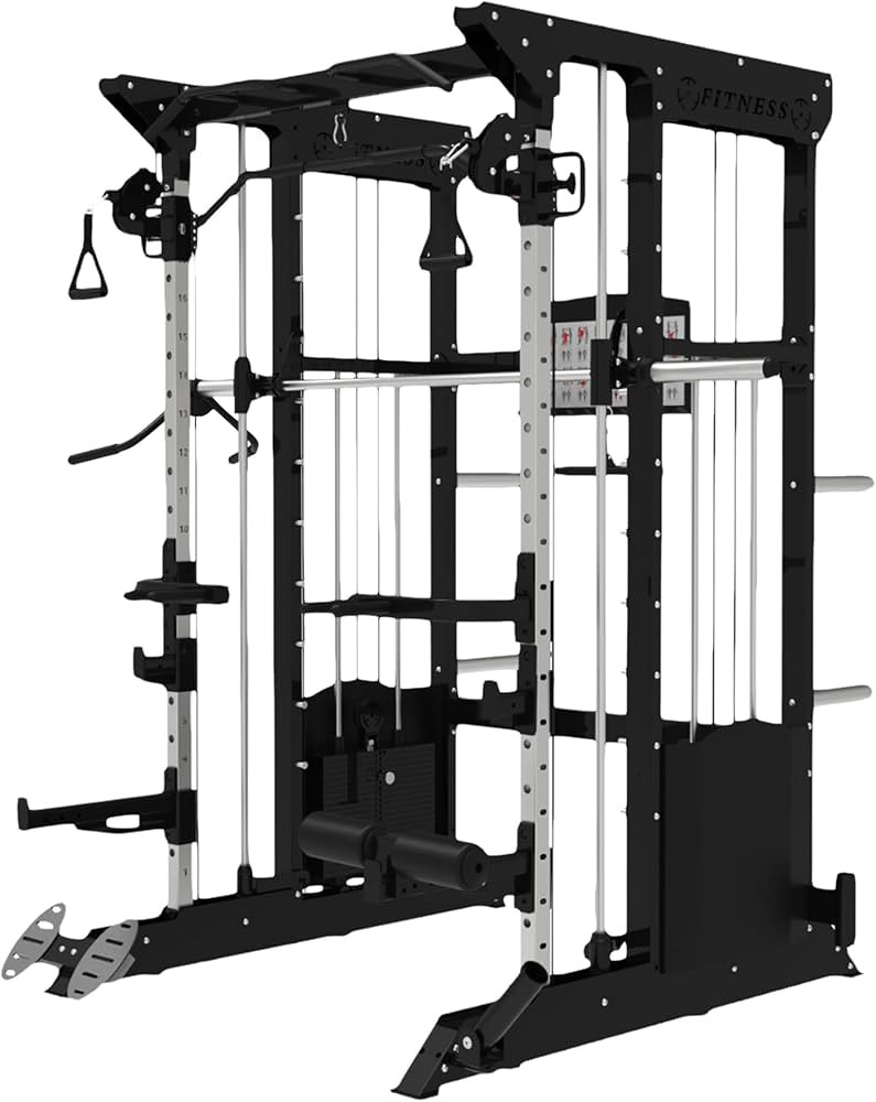 SFE - Multi Functional Trainer/Smith Machine, Smith Machine Home Gym, Smith Machine Squat Rack wi... | Amazon (US)