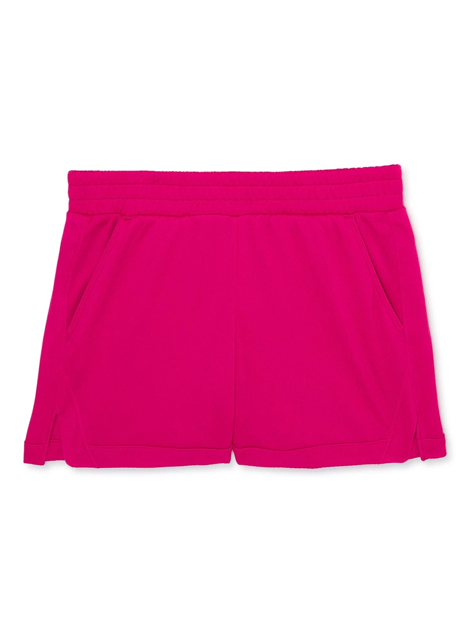 Athletic Works Girls Mesh Active Shorts, Sizes 4-18 Plus | Walmart (US)