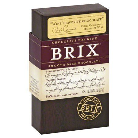 Brix Chocolate Brix Dark Chocolate, 8 oz | Walmart (US)