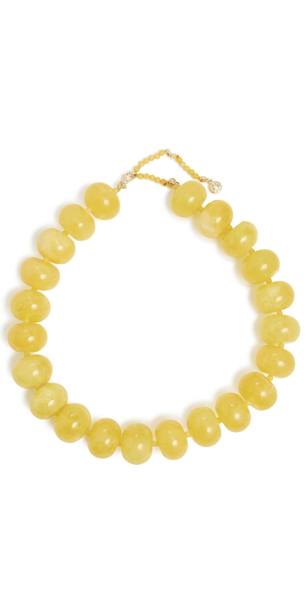 BaubleBar Joan Semi-Precious Necklace Yellow One Size | Shopbop