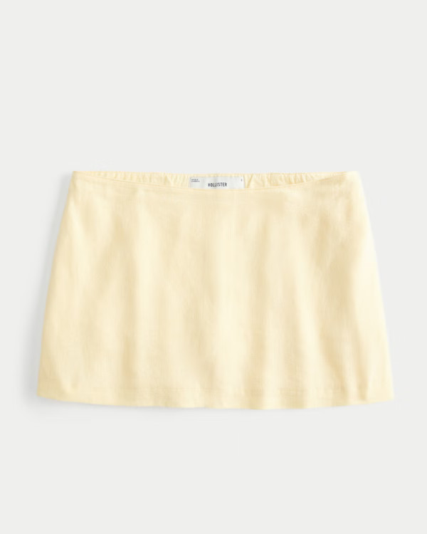 Women's Linen-Blend Mini Skort | Women's Bottoms | HollisterCo.com | Hollister (UK)