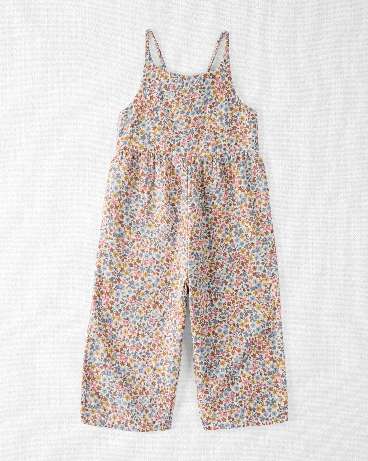Toddler Organic Cotton Floral Print Jumpsuit | Carter's