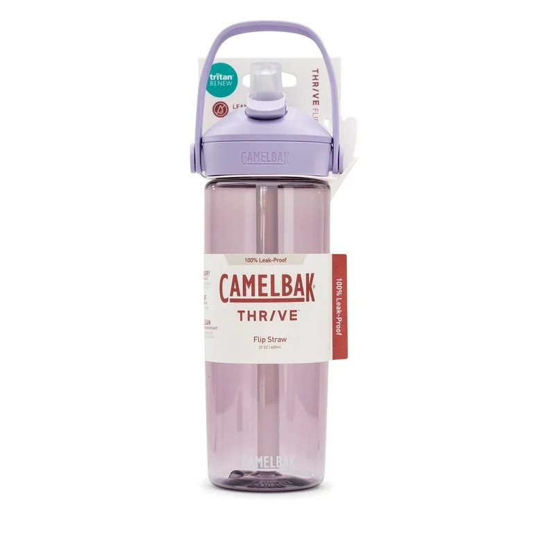 Camelbak Thrive Flip Straw 20oz Water Bottle, Purple Sky | Walmart (US)