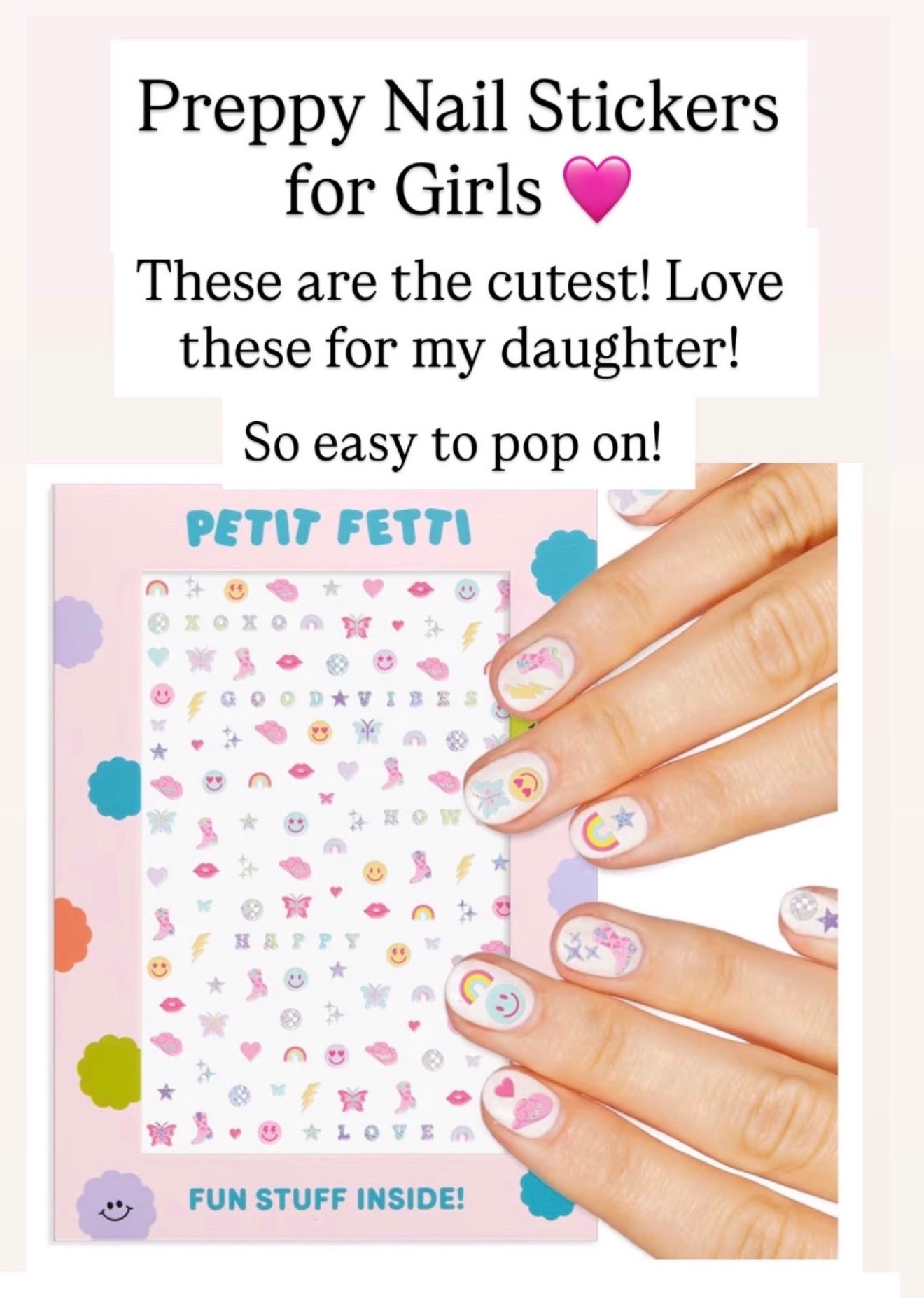 Preppy nail stickers for girls

#LTKKids #LTKBeauty