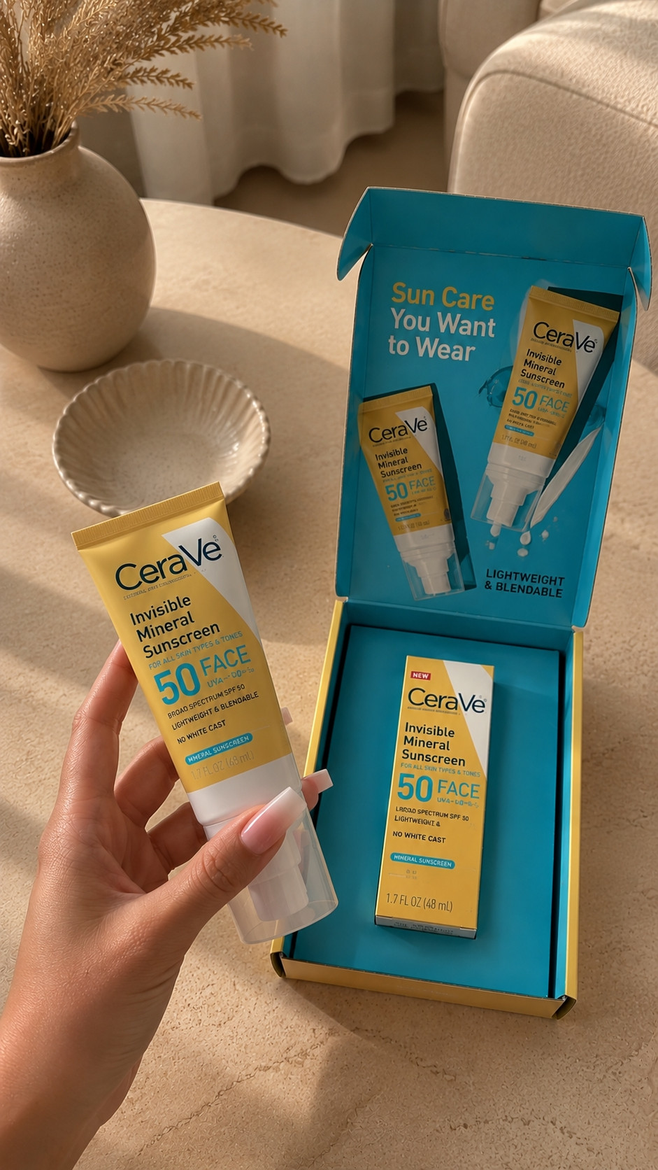 The SPF 50 your skin needs on repeat ☀️✨

If you’re looking for a lightweight mineral sunscreen that blends beautifully into your routine, this CeraVe Invisible Mineral Sunscreen is worth adding to your lineup. 🤍

Shop this LTK beauty find & save it for later! 🛍️
Follow for more beauty finds, skincare favorites & luxe-for-less picks! ✨

 

 #LTKmorningroutine #LTKselfcare #LTKBeauty