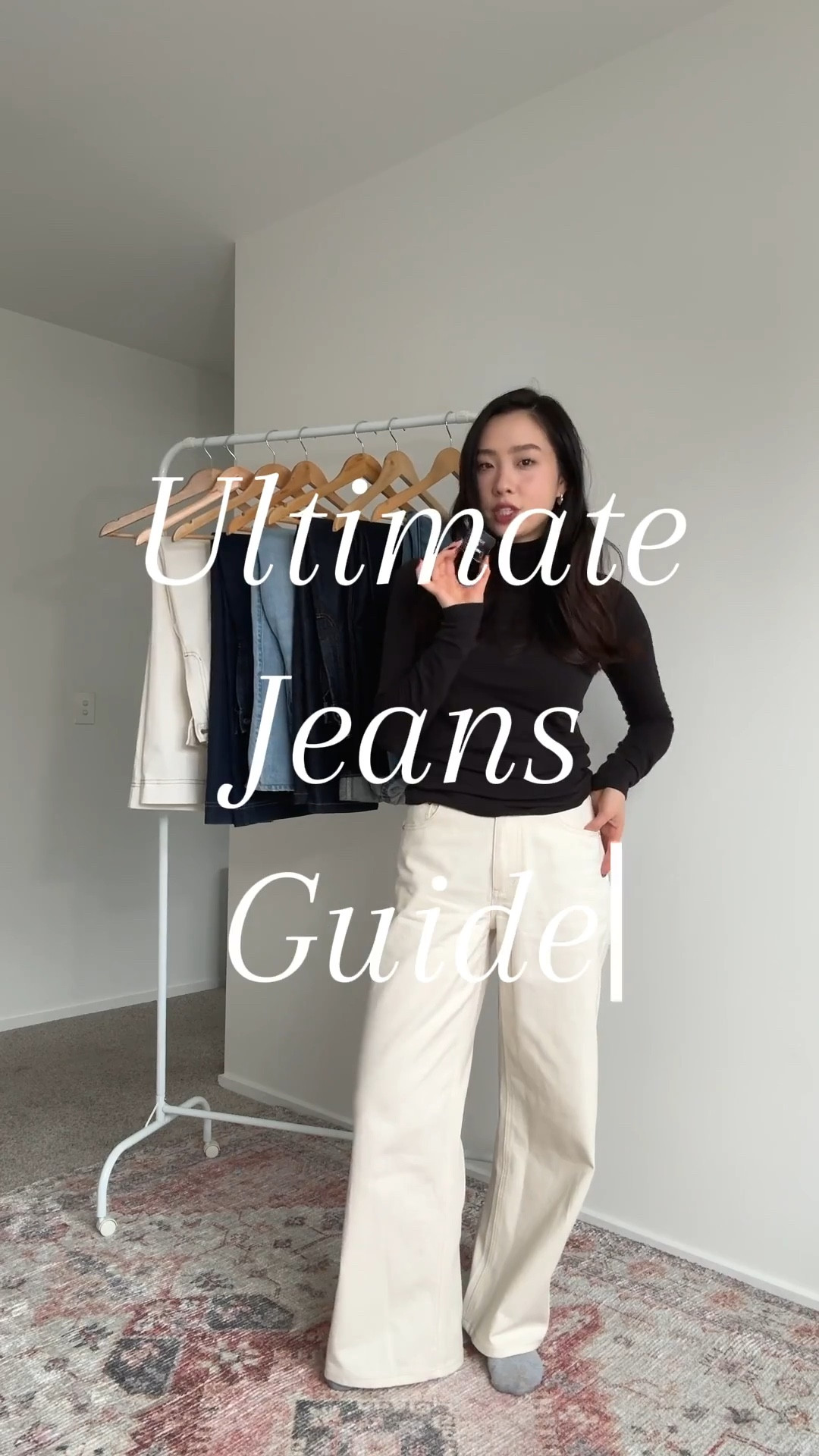 Sizes:
Uniqlo straight jeans: 25x31
Levi 501s: 25x30
Dissh jeans: 6/XS
