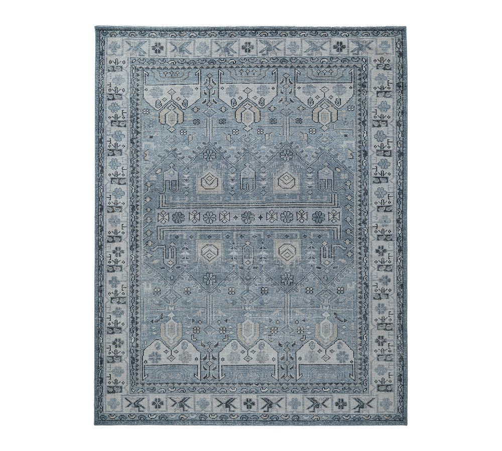 Nicolette Hand-Knotted Wool Rug | Pottery Barn (US)