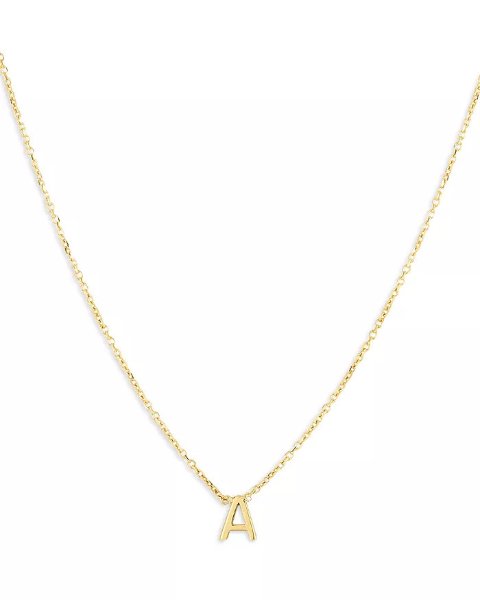 14K Yellow Gold Initial Pendant Necklace | Bloomingdale's (US)