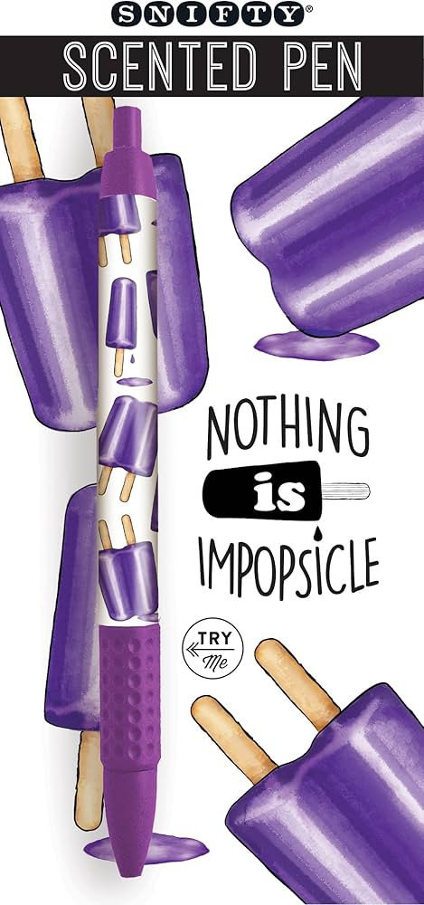 Snifty SPPC011 Grape Popcicle Scented Pen | Amazon (US)