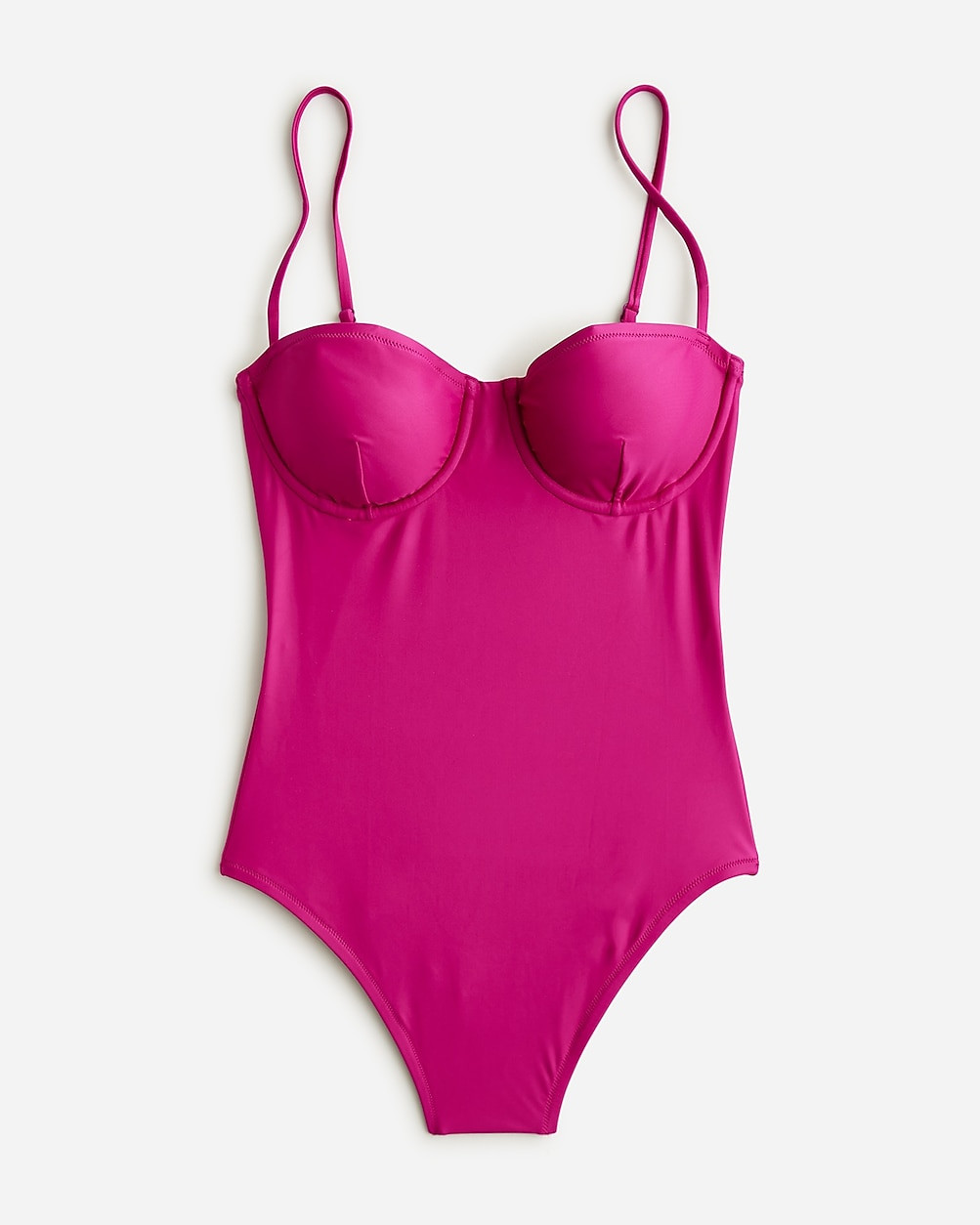 Balconette underwire one-piece swimsuit | J. Crew US