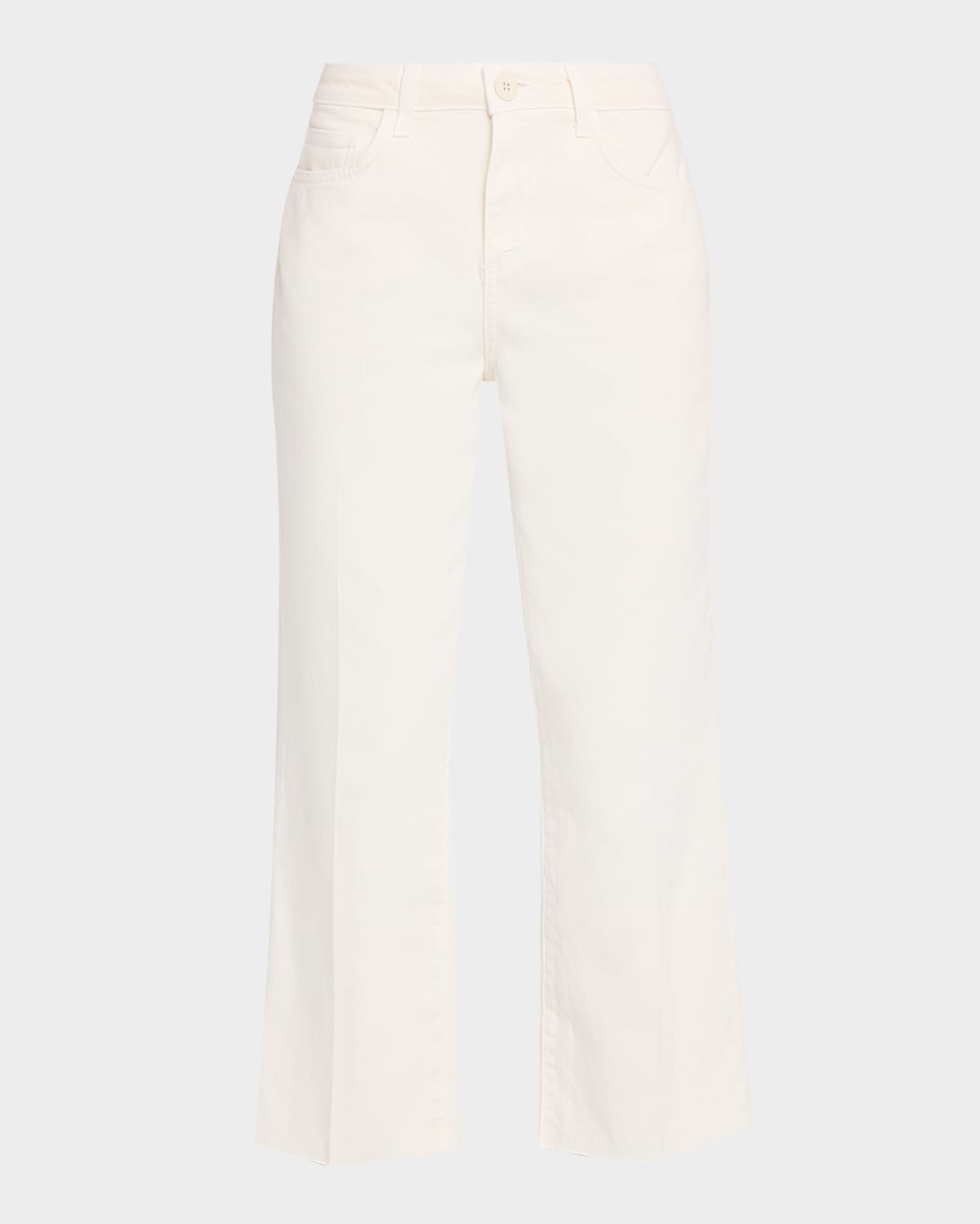 Wanda High-Rise Cropped Wide Jeans | Neiman Marcus