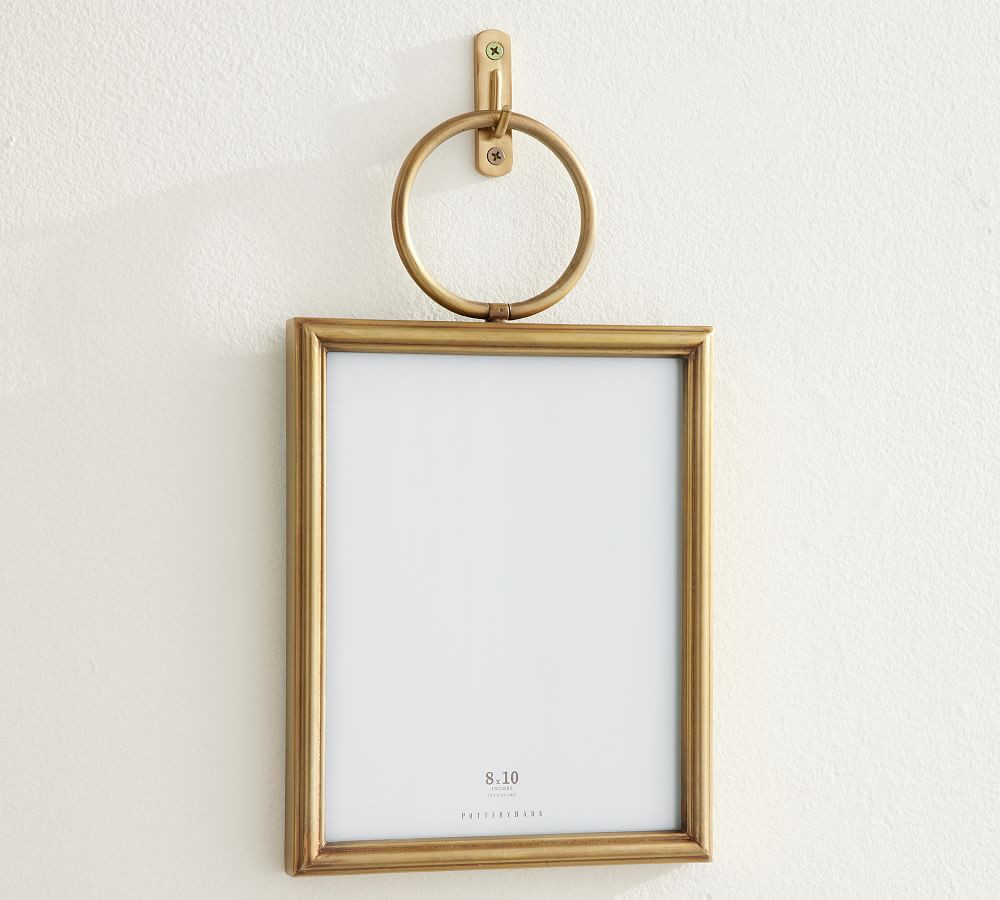 Weston Hanging Iron Frames - Brass | Pottery Barn (US)