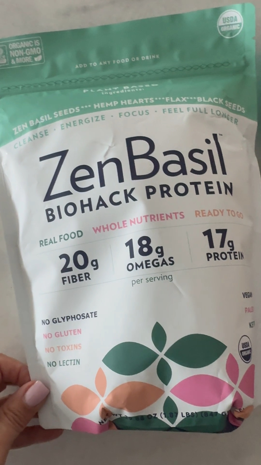 If you’re eating high-fiber and high-protein, this organic Zen Basil Biohack might be for you!

#LTKActive #LTKHome