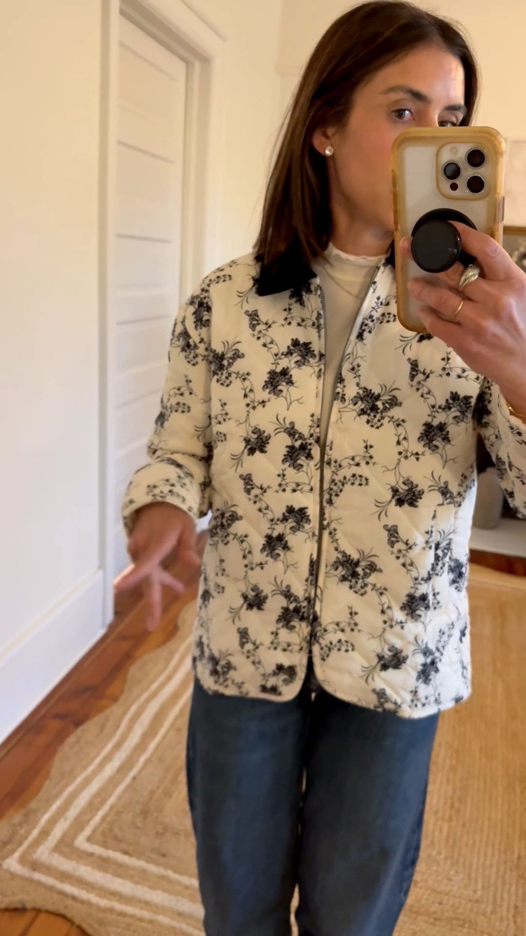 Walmart in small would do larger for oversized 

#LTKdayinmylife #LTKgrwm #LTKootd