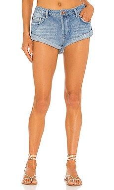 One Teaspoon Bandits Denim Short in Ash Blue from Revolve.com | Revolve Clothing (Global)