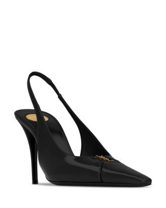 SAINT LAURENT Women's Babylone Breteuil Slingback Pumps  | Bloomingdale's Shoes | Bloomingdale's (US)