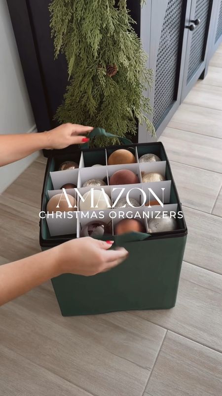Amazon Christmas organizers and storage for ornaments, wreaths, garlands, Christmas lights, wrapping and even tree bags! 

These come in green, black, grey, red and they have different options according to your needs  & amount or size of decor items. Grab them fast, these will sell out fast and the prices are a steal 🤍

#christmasorganization #christmasstorage #christmasbin #amazon #amazonfind #amazonhome #amazonchristmasorganization #ornamentbox #ornamentorganization #christmaslightsstorage #wrappingstorage #holidayorganization #organizers 

#LTKHoliday #LTKhome #LTKsalealert