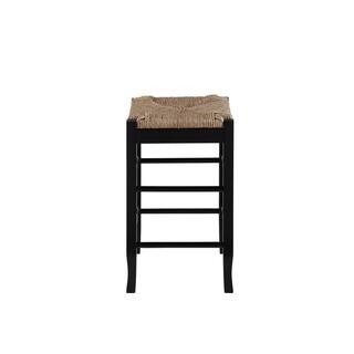 Boraam 24 in. Black Bar Stool 94924 | The Home Depot