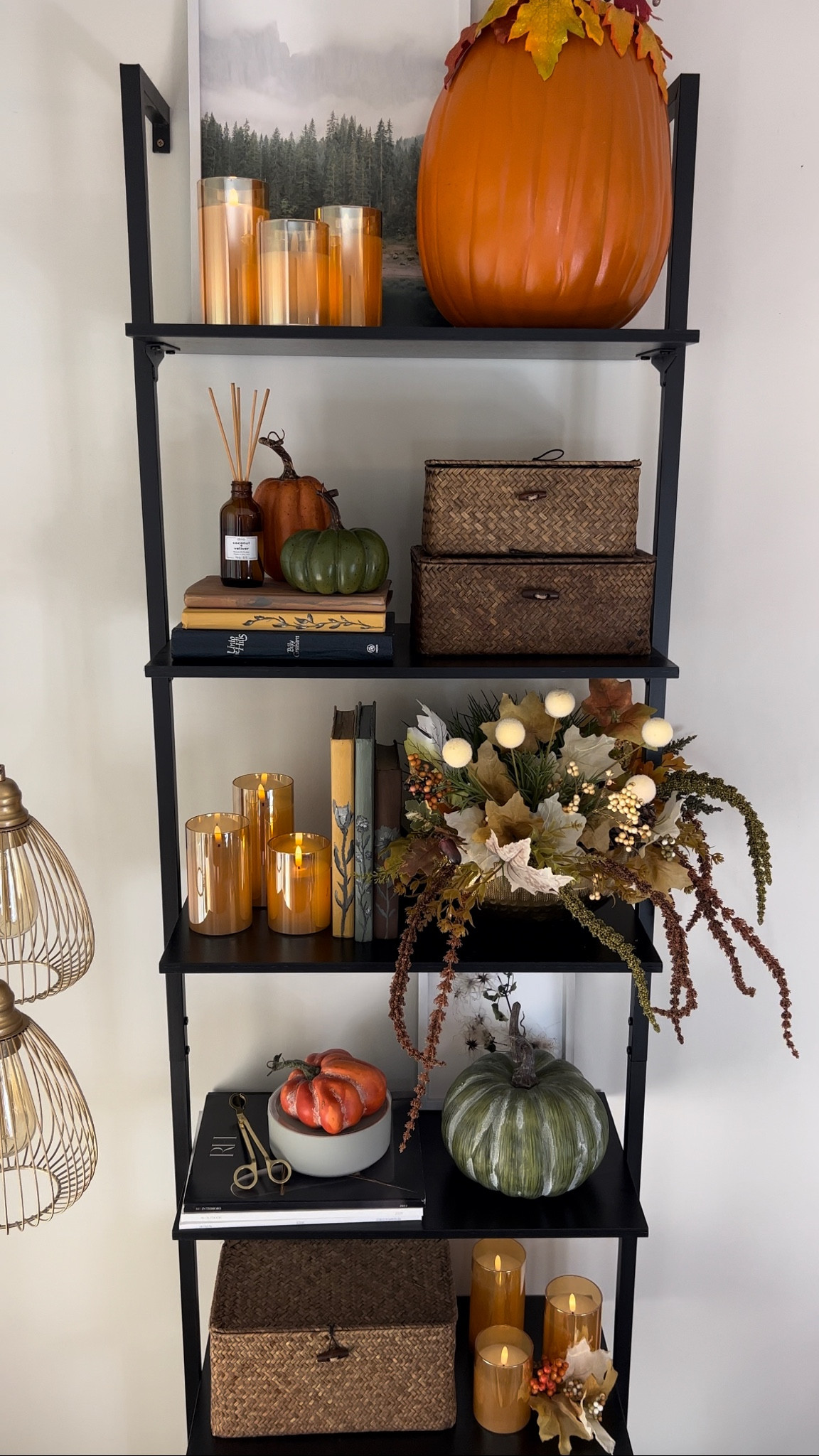 Fall shelf styling #bookshelf #falldecor #fallhome 

#LTKSeasonal #LTKFind #LTKhome