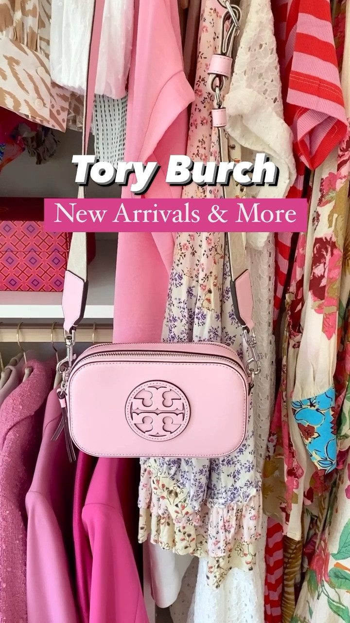 Tory Burch Miller Mini Crossbody Bag in Pink