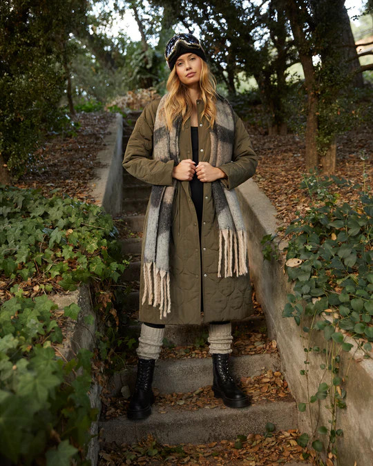 Emory Longline Quilted Coat | VICI