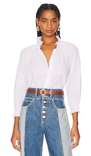 Calisto Shirt in White | Revolve Clothing (Global)