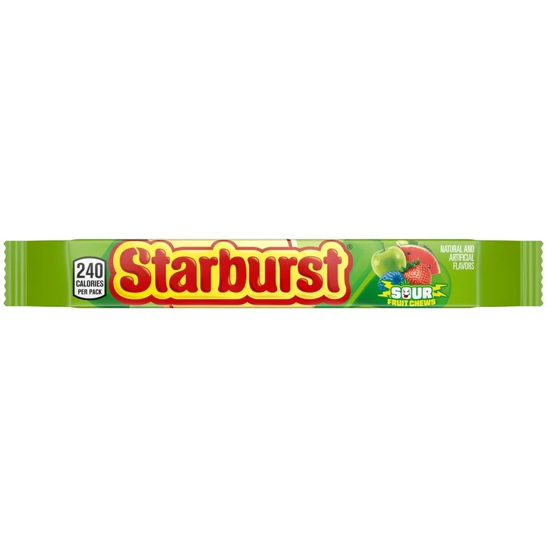 Starburst Sour Fruit Chews Chewy Candy, Share Size - 2.07 oz pack | Walmart (US)