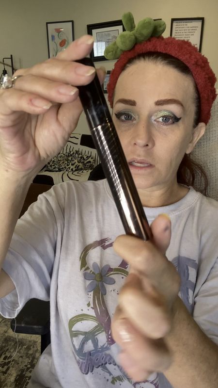 Thickening mascara, Caviar by Laura Mercier, seriously does not get enough attention. It’s on my top holy grails of mascara, even at 50 #lauramercier #mascara 

#LTKover40 #LTKbeauty