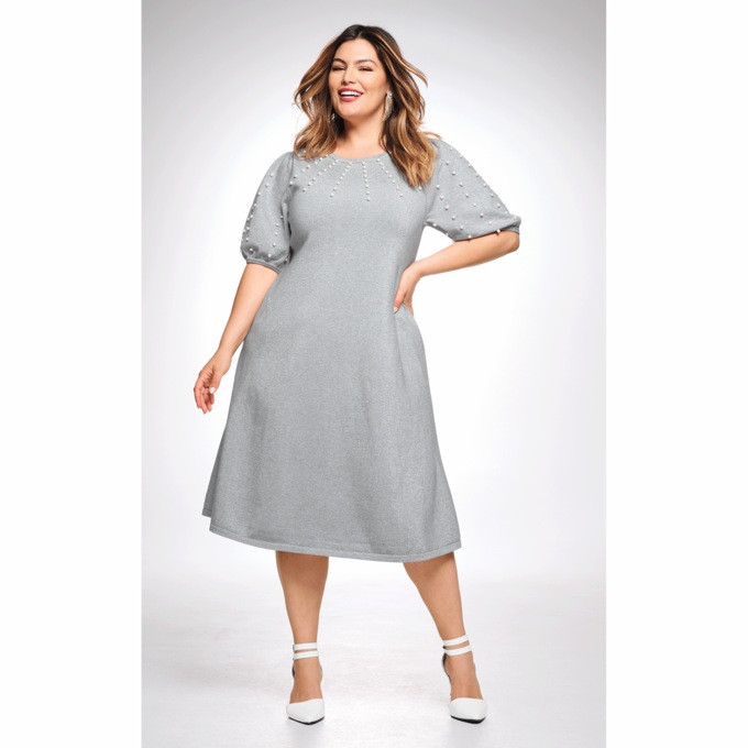 Radiant Pearl Sweater Dress | monroe+main