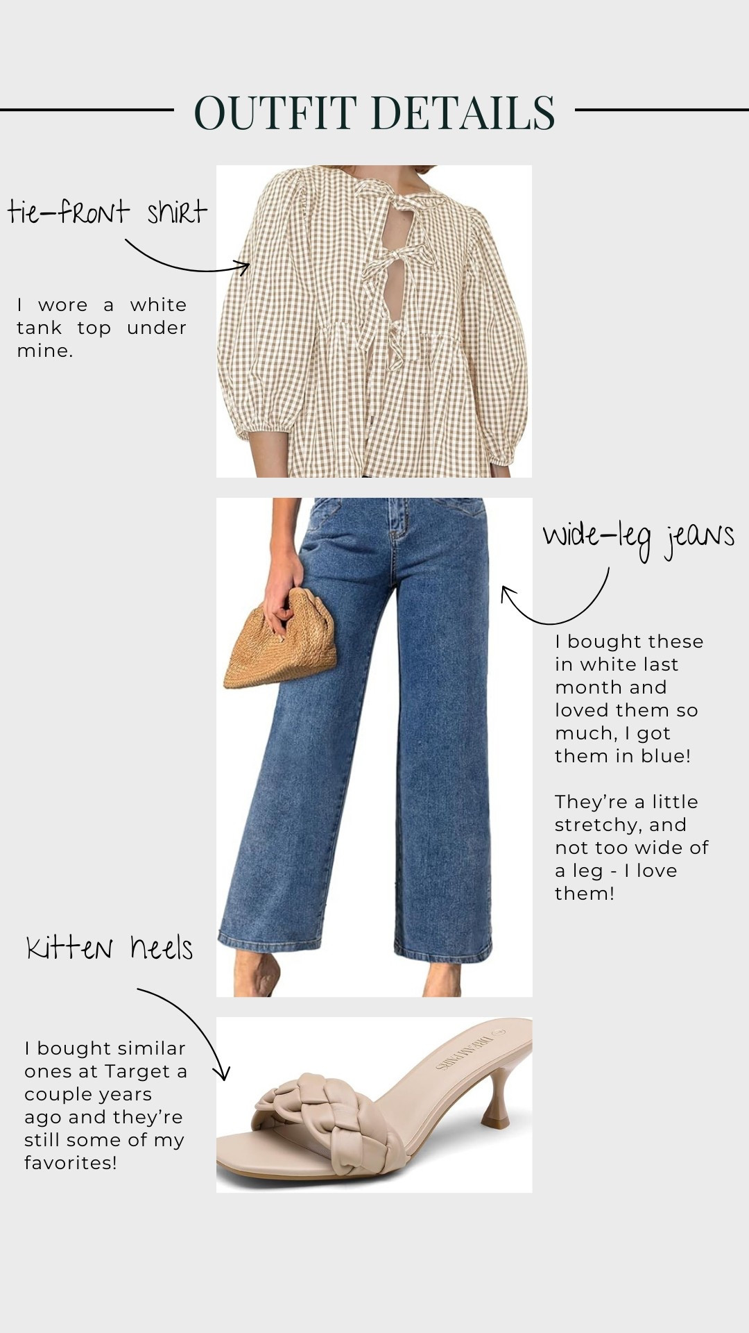 Casual spring outfit wearing on repeat! 