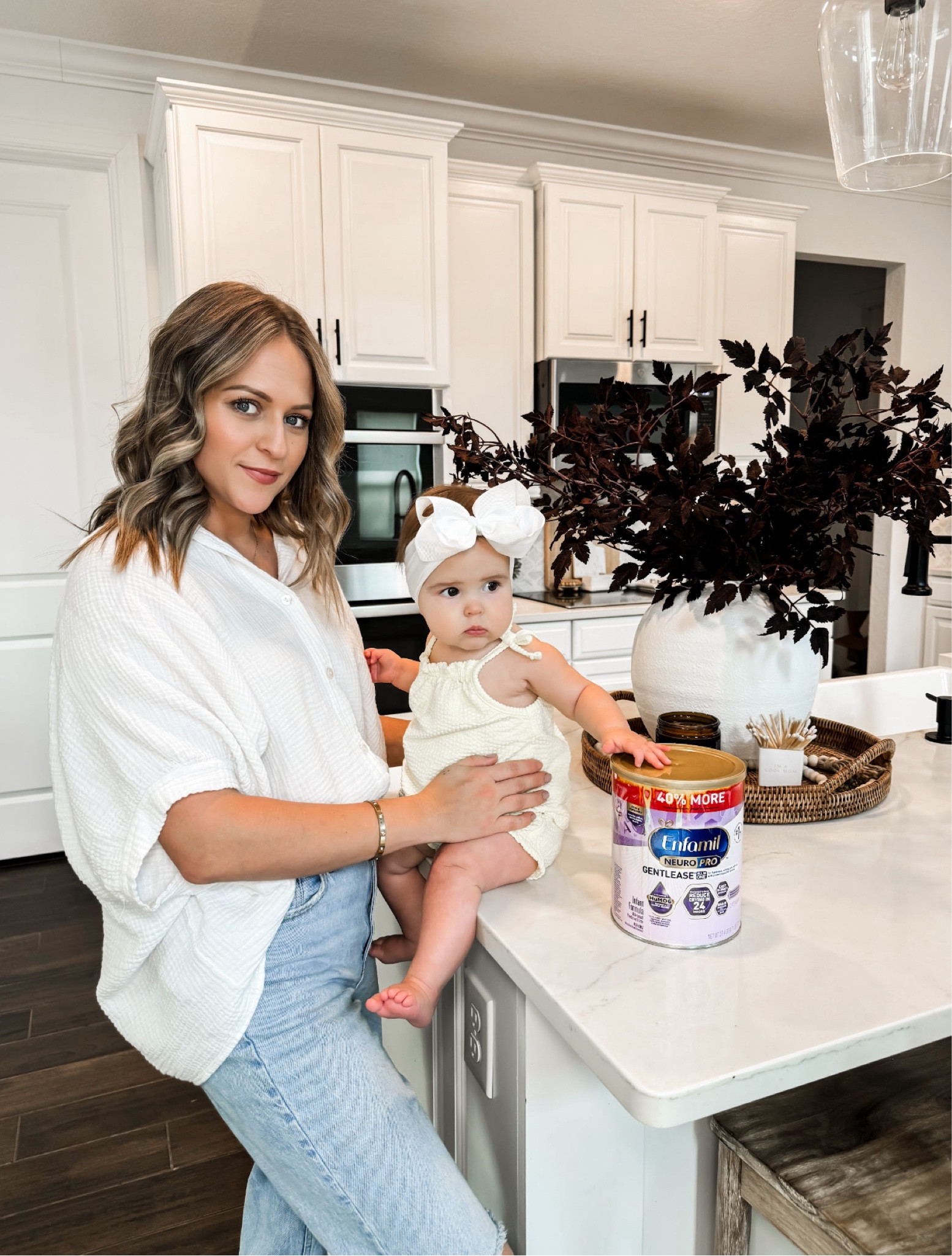 I know for some formula might be the only option luckily @enfamil gentle ease is a great choice it's what we used when I had my first born and had to do combo feeding. Complete nutrition for babies through 12 months, easy-to-digest proteins, and vitamins and minerals for immune health!
#Target #TargetPartner #enfamil 

#LTKFamily #LTKBump #LTKBaby