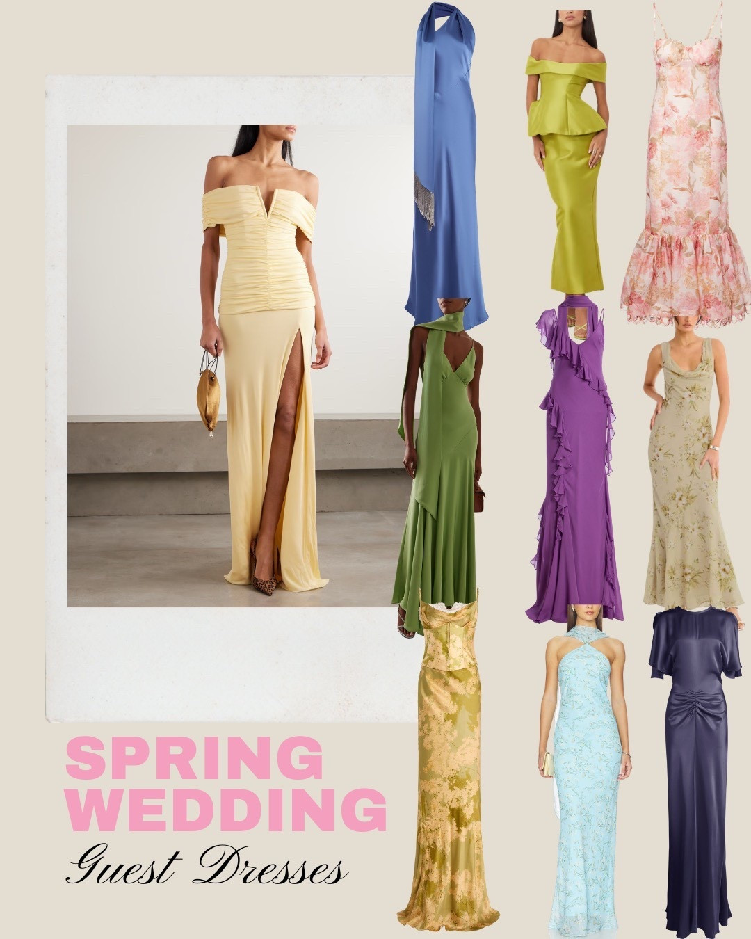 spring wedding guest dresses 💛

#LTKWedding #LTKootd #LTKSeasonal