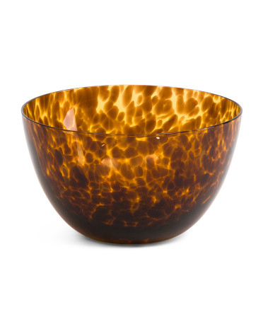 8in Leopard Bowl | TJ Maxx