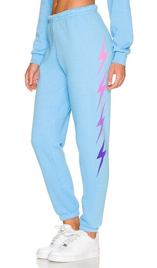 Bolt Fade 4 Sweatpant in Sky & Pink Purple | Revolve Clothing (Global)