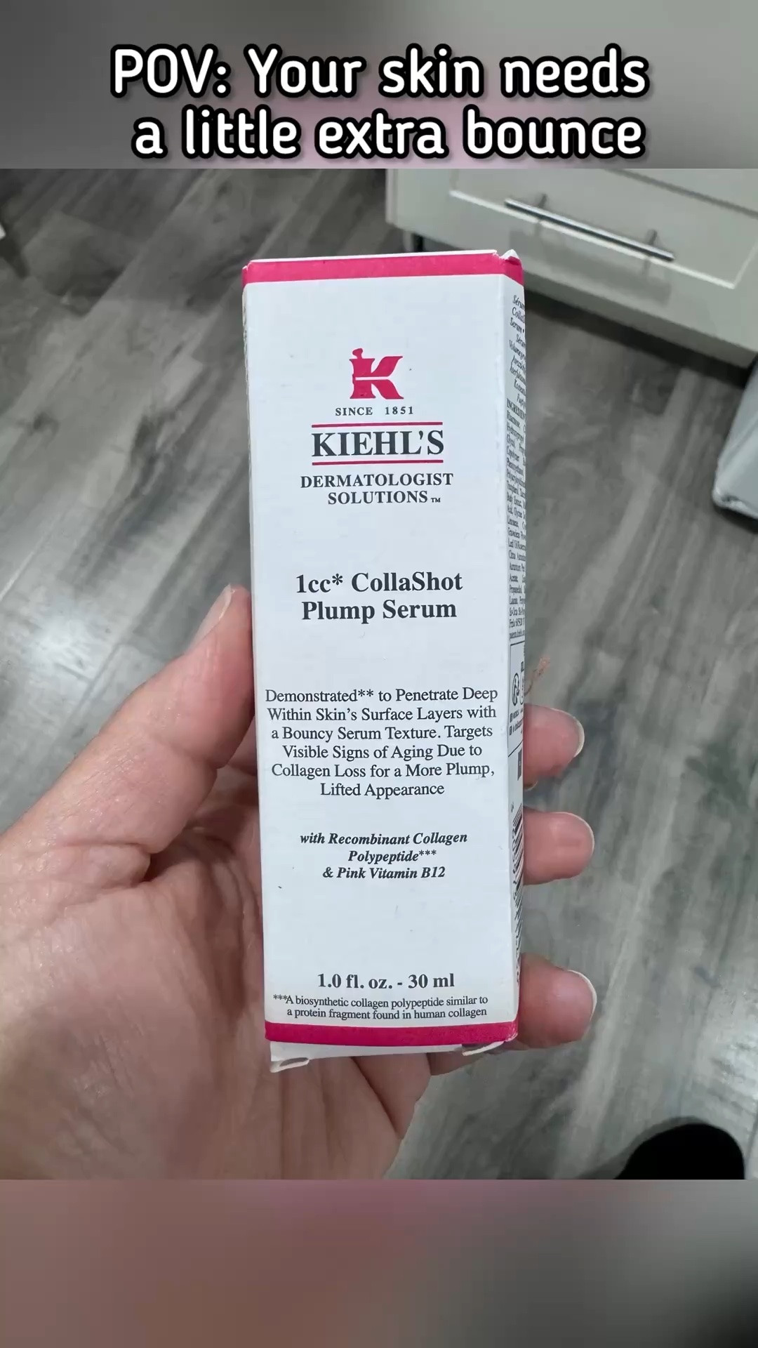 If your skin has been feeling less firm, plump or bouncy, this is one skincare find worth checking out. 💗

The 1cc CollaShot Plump Serum is formulated with recombinant collagen polypeptides in an advanced Supra-Liposomal delivery system designed to help deliver actives deeper into the skin’s surface layers for both instant plumping and amplified results with continued use.

✨ Helps visibly plump + lift
✨ Targets loss of firmness + elasticity
✨ Rhamnose helps address visible signs of collagen loss
✨ Vitamin B12 gives it that naturally pink color
✨ Clinically tested over 8 weeks, including consumers prescribed GLP-1 medications for weight loss

I especially like this as an option for anyone noticing changes in facial fullness, elasticity or overall skin bounce.

#LTKOver40 #LTKBeauty #LTKmorningroutine