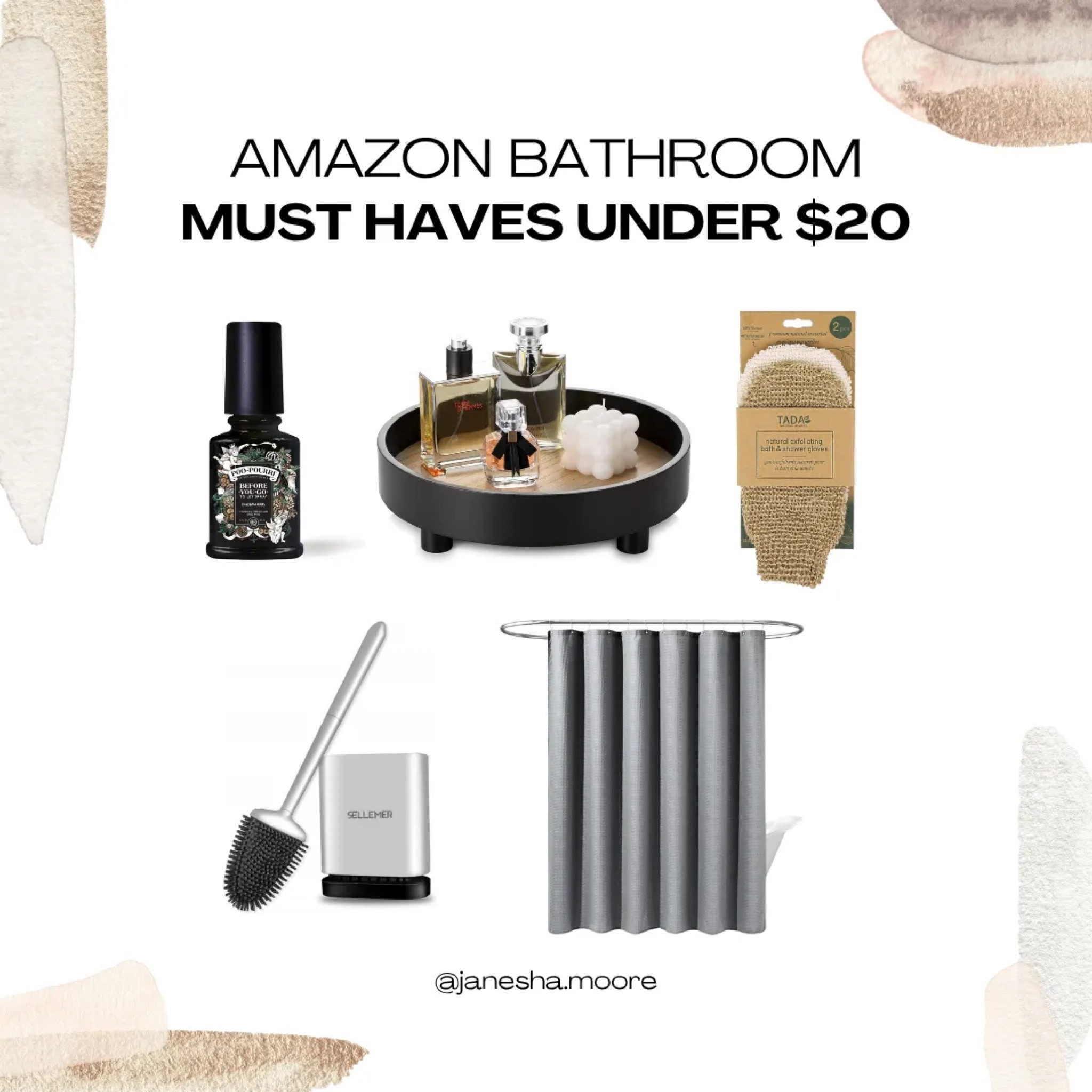 Amazon Bathroom Must-Haves Under $20

#LTKfindsunder50 #LTKhome