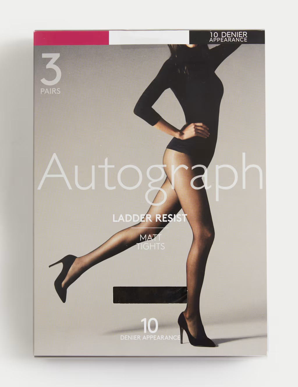 3pk 10 Denier Ladder Resist Matt Tights | Marks & Spencer (UK)