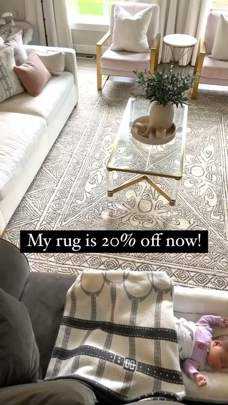 My rug is 20% off now! Living room rug, modern rug, rug sale, rug on sale, living room decor 

#LTKsalealert #LTKhome
