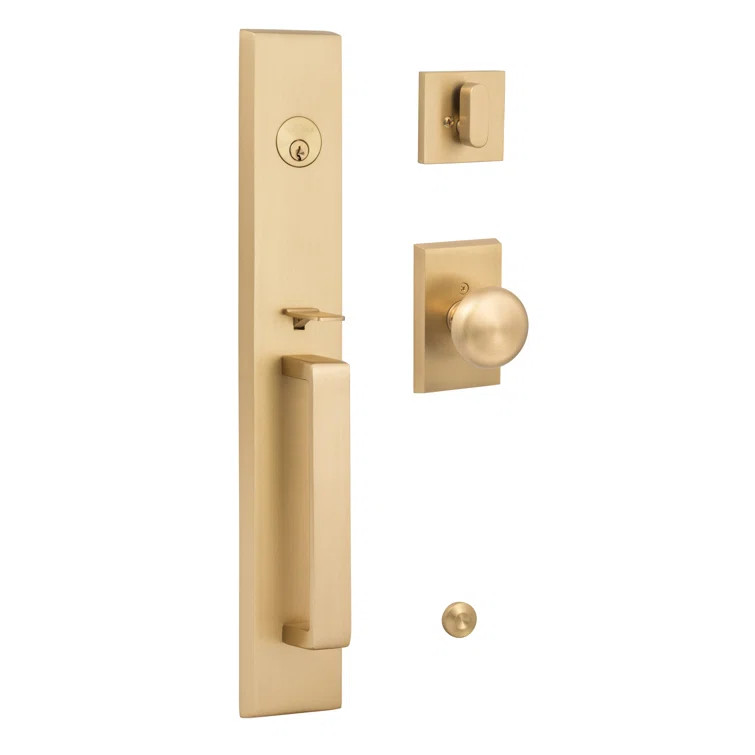 Ridgecrest Mountain Vail Handle Deadbolt and Oakley Rosette | Wayfair North America