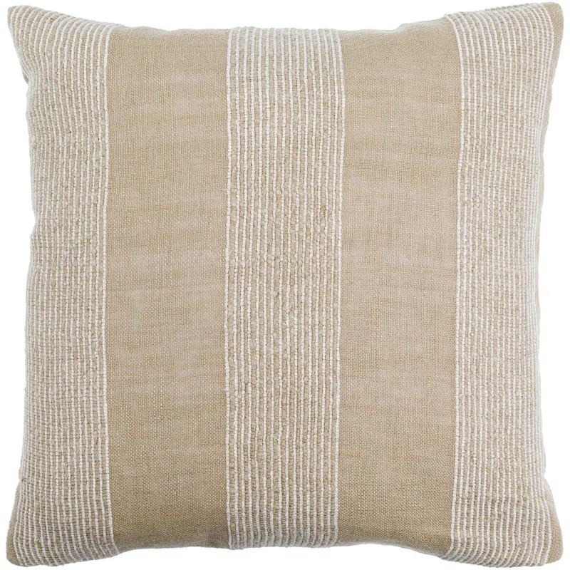 Liliana Striped Linen Throw Pillow | Wayfair North America