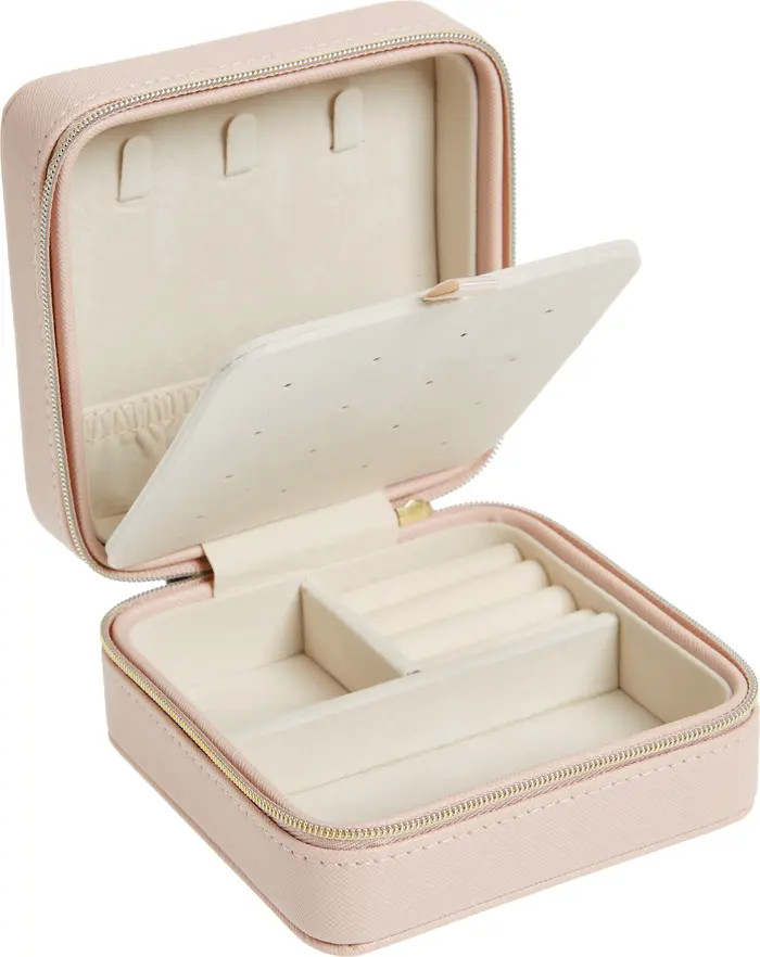 Square Zip Jewelry Box | Nordstrom