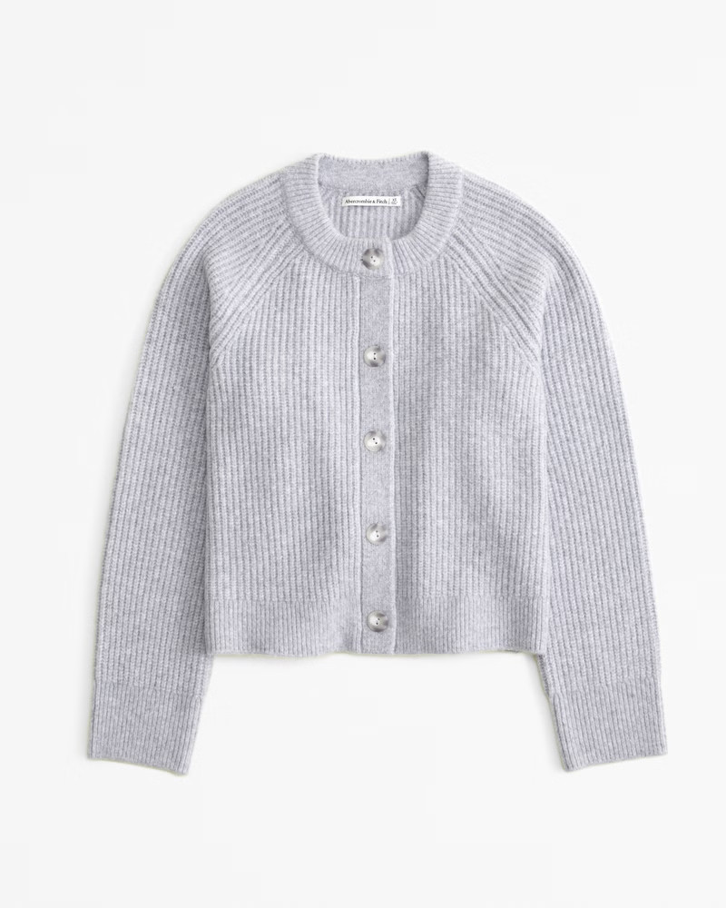 Women's Crew Cardigan | Women's Tops | Abercrombie.com | Abercrombie & Fitch (US)